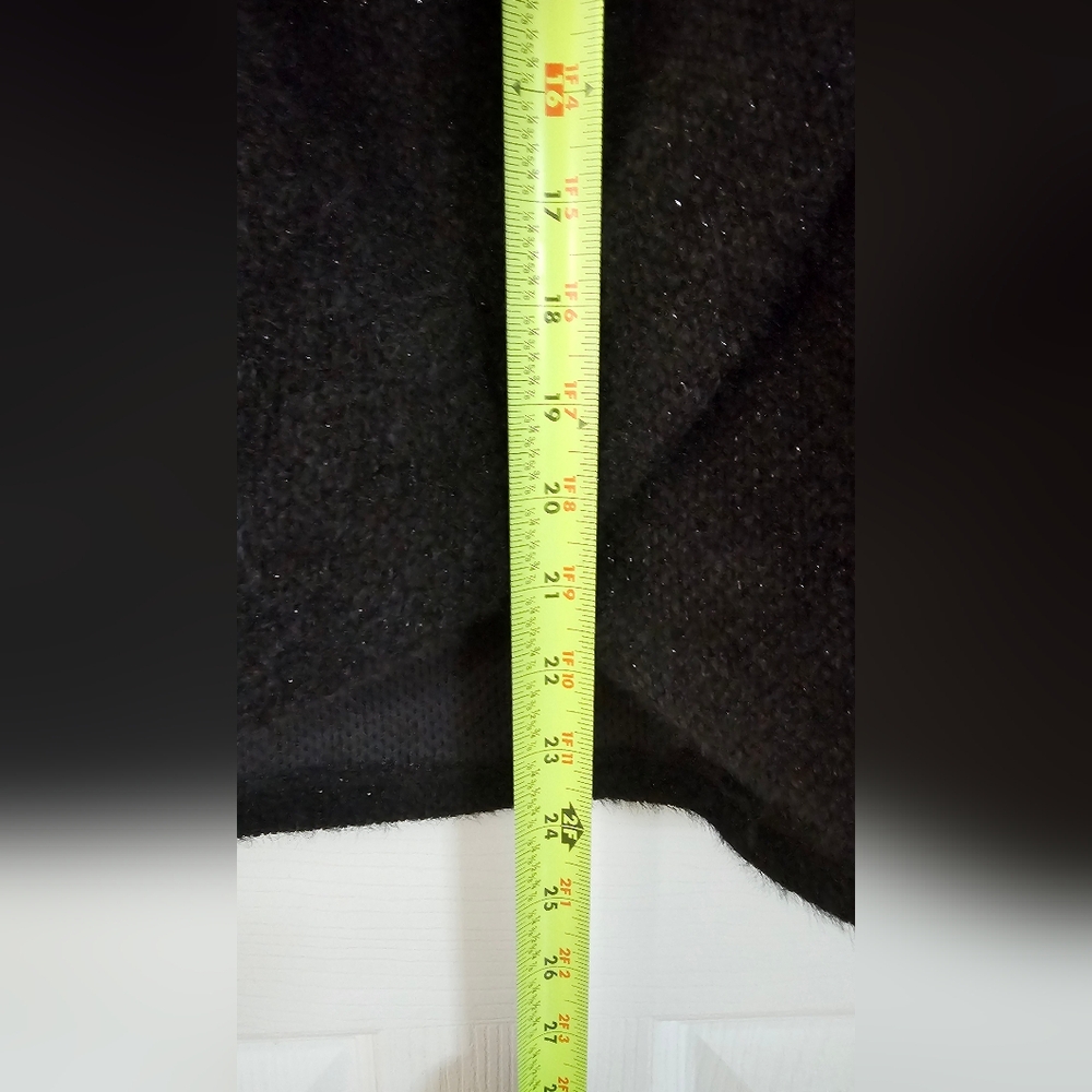 Maurices - NWT Cozy Black Cowl Neck Sweater with split bottom. - Picture 12 of 14